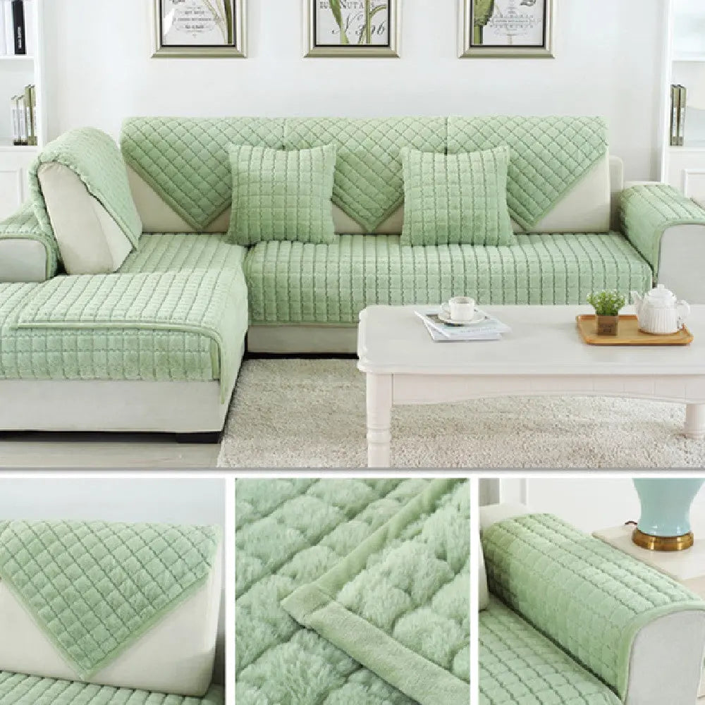 Plaid Canapé Moderne TARTEN Grass green-120X180cm