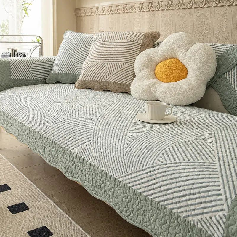Plaid Canapé Universel MONICA First Green-70x210cm