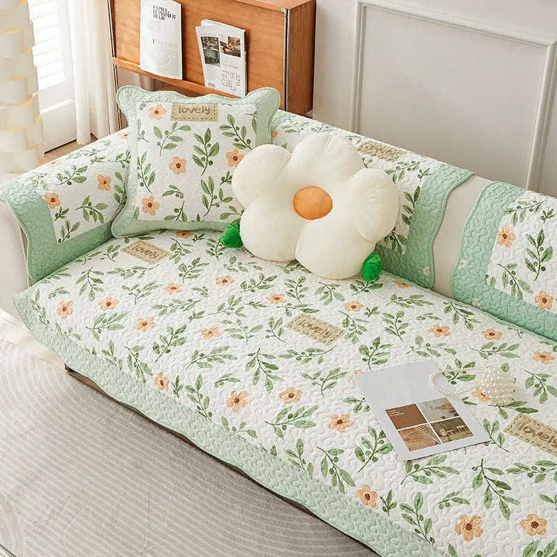 Plaid Canapé Universel MONICA Lime-70x180cm