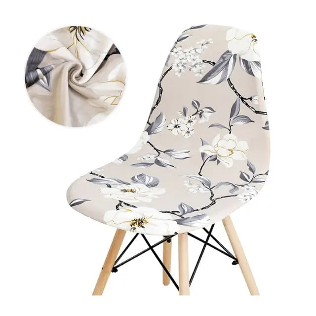 SCANBLACK - Housse de chaise scandinave imprimé - Housse De France
