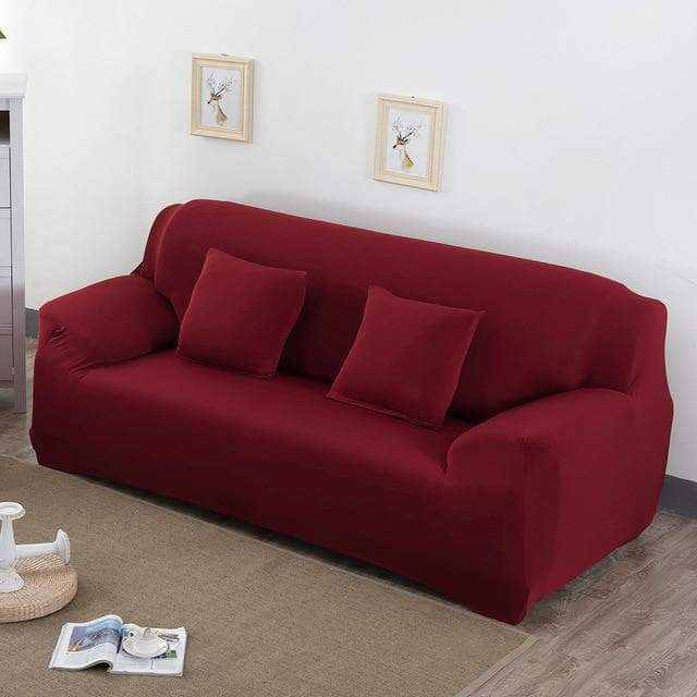 Housse canapé SLIM coloris écru, style scandinave minimaliste - décoration intérieure