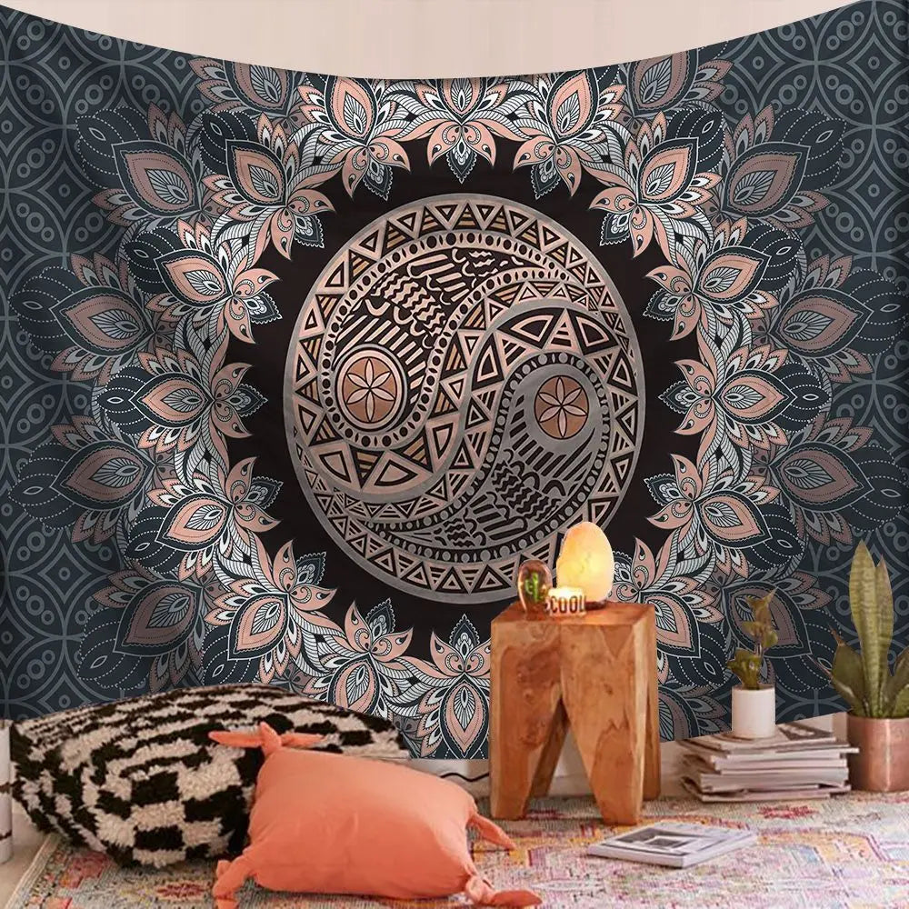 Serviette Plage Mandala TAYA E-180x230cm
