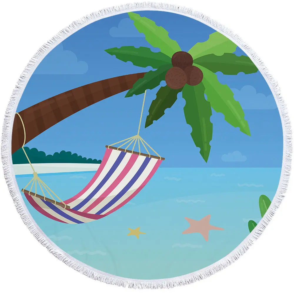 Serviette Plage Microfibre LORELAI F-150x150cm 530g