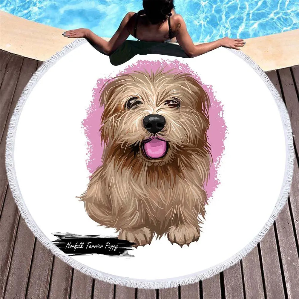 Serviette de Plage Animaux DUNYA 1style-150x150cm