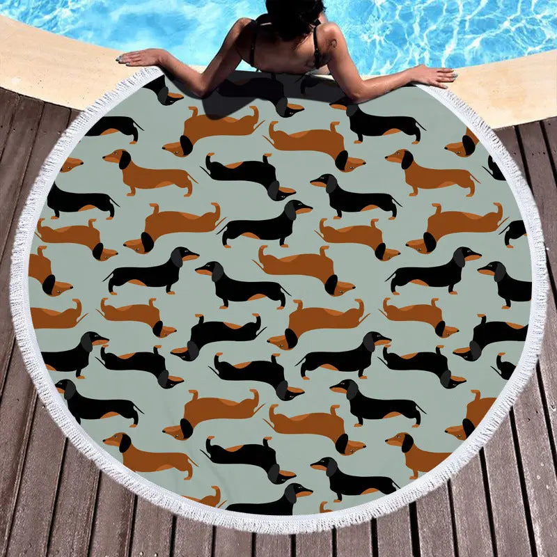 Serviette de Plage Imprimée ALMERA Color 1-Towel-460g