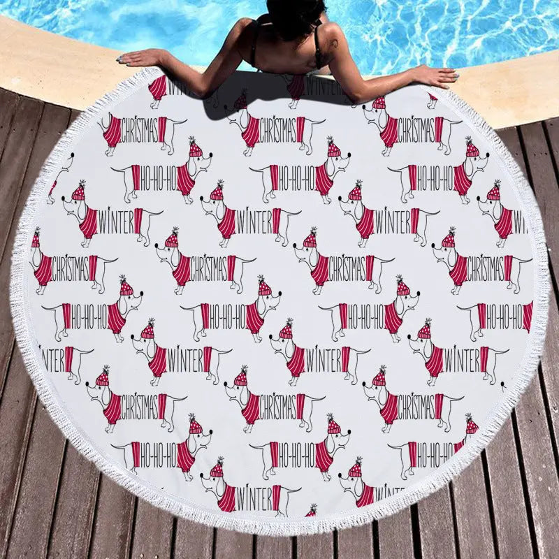 Serviette de Plage Imprimée ALMERA Color 5-Towel-540g