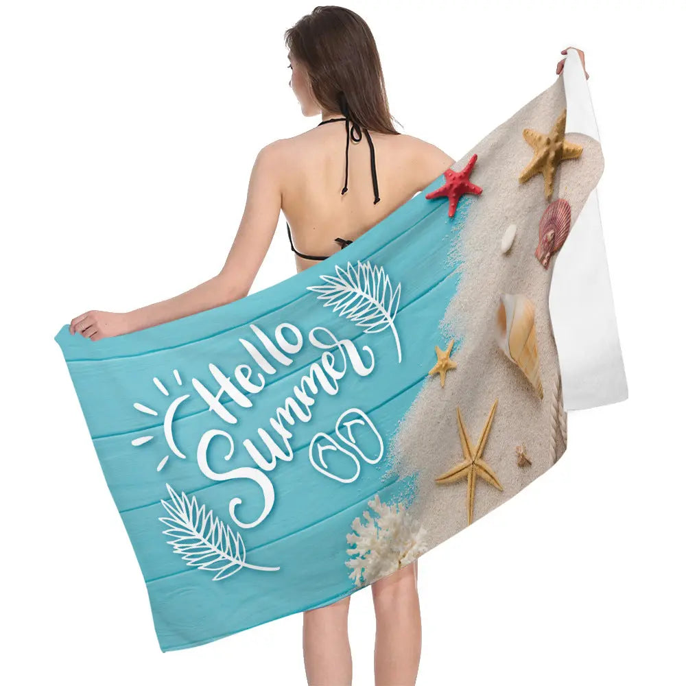 Serviette de Plage Imprimée NAOMI YJQ0796-70x35cm