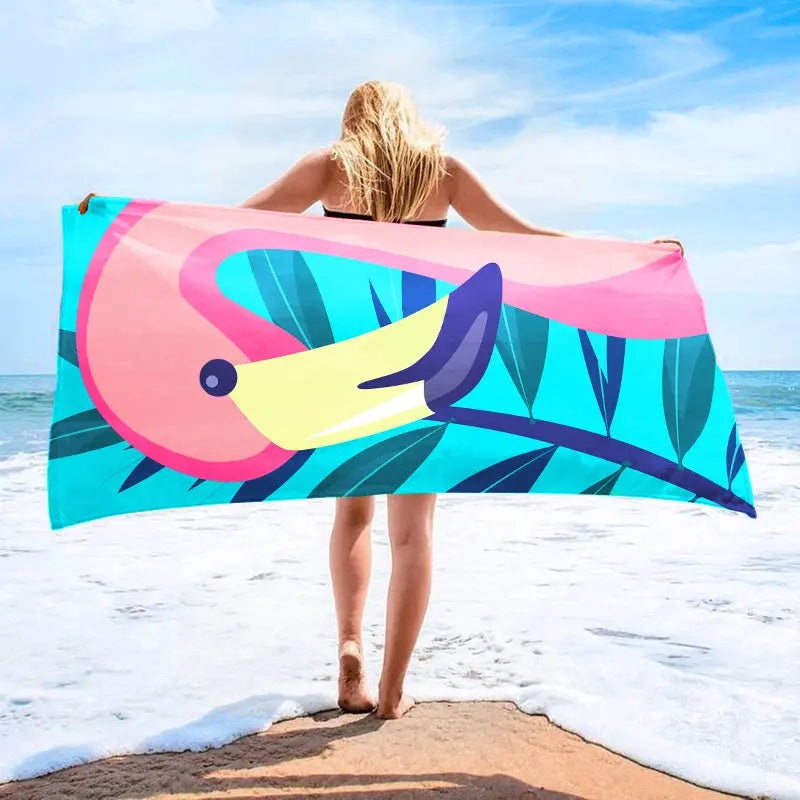 Serviette de Plage Imprimée VACANZA 1S-70x140 OPP bag