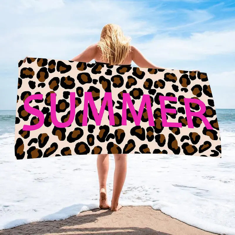 Serviette de Plage Imprimée VACANZA 8S-70x140 OPP bag