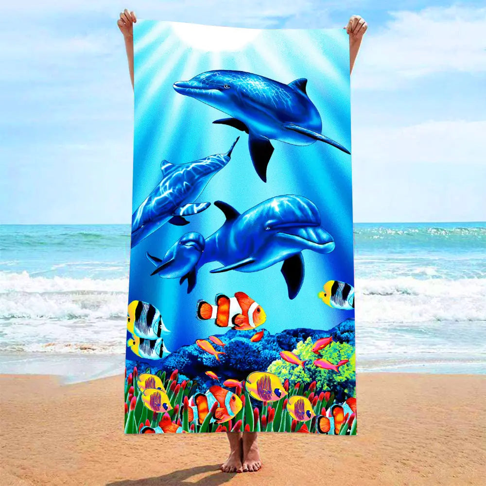 Serviette de Plage Imprimée VACANZA 28S-70x140 OPP bag