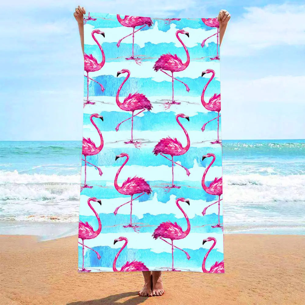 Serviette de Plage Imprimée VACANZA 48S-70x140 OPP bag