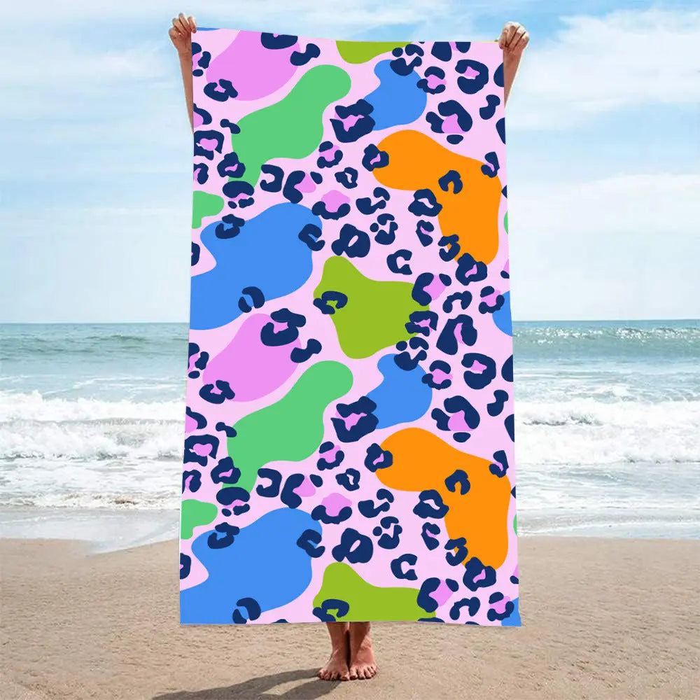 Serviette de Plage Imprimée VACANZA M3-70x140 mesh bag packaging