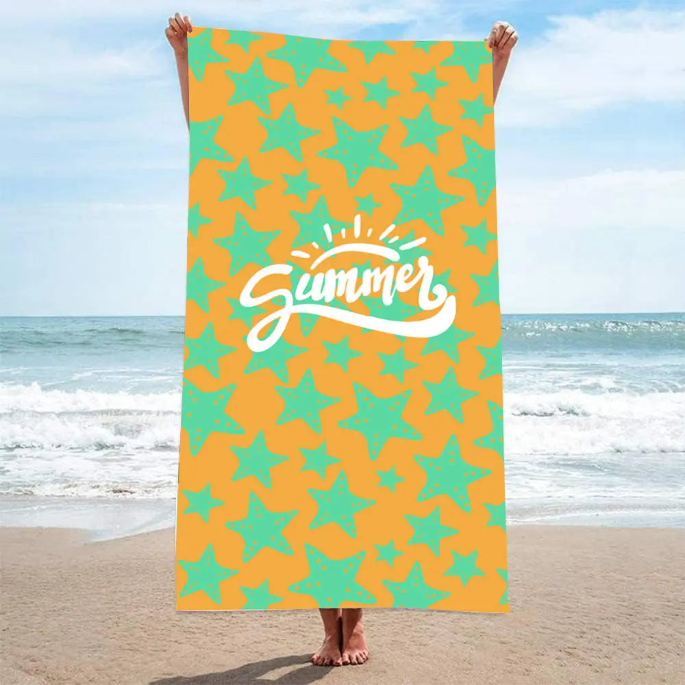 Serviette de Plage Imprimée VACANZA M4-70x140 mesh bag packaging