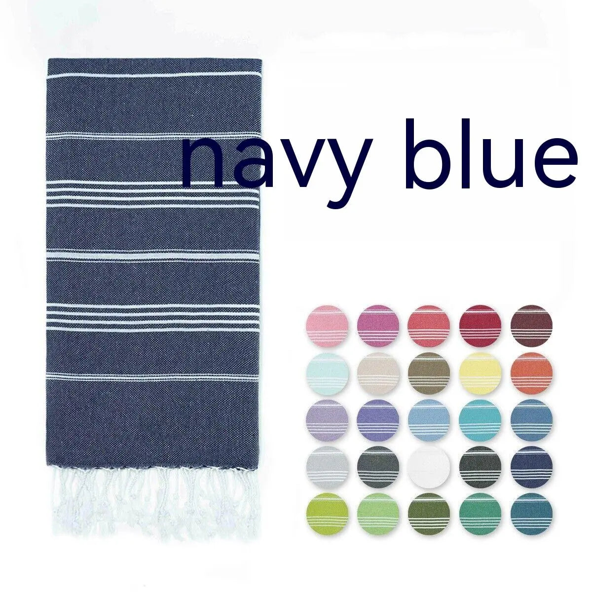 Serviette de Plage Luxe SABIT Turkish Stripe Tibetan-90x180