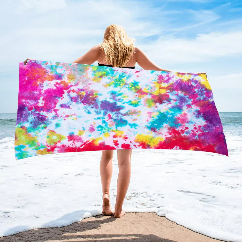 Serviette de Plage Microfibre ARIANA 16style-Doublesided velvet 180x60cm