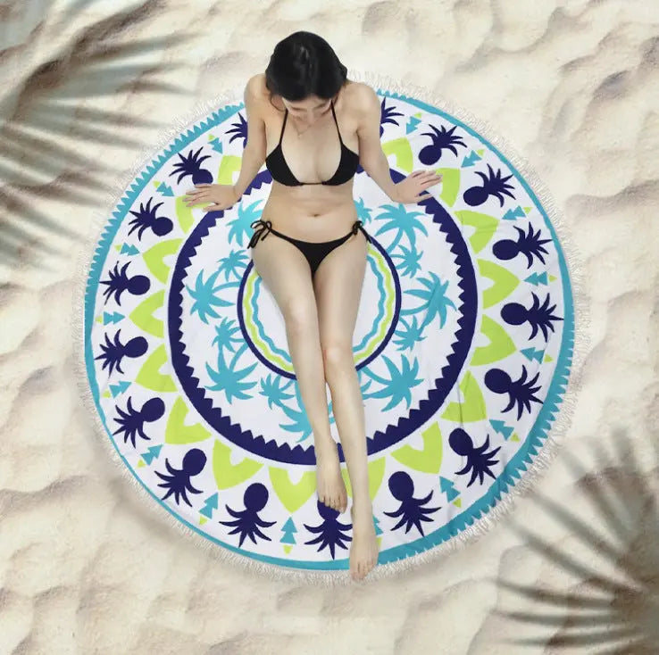Serviette de Plage Microfibre CALYPSO M-150X150cm