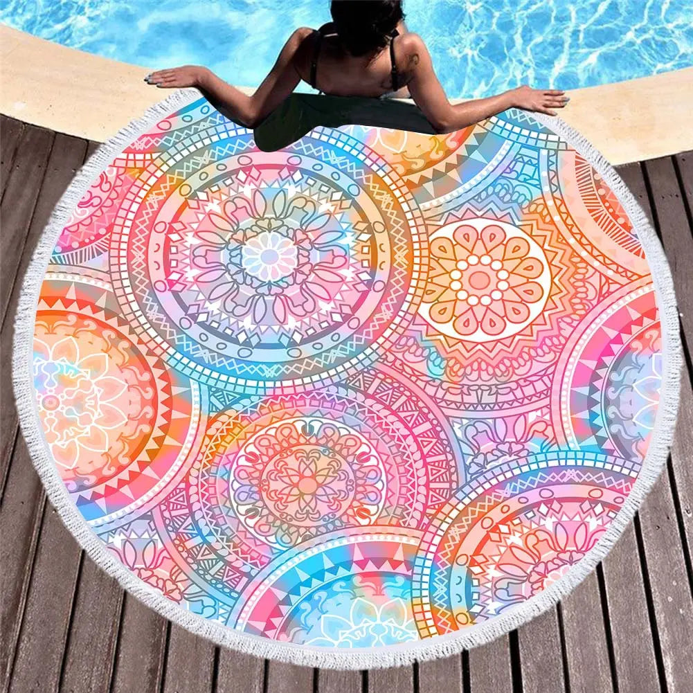Serviette de Plage Microfibre MACHA 1 style-150cm
