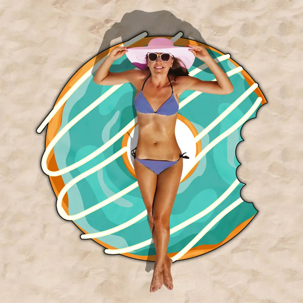Serviette de Plage Microfibre SUNNY 3color-Polyester material 150cm