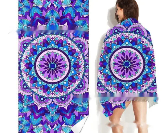 Serviette de Plage Océan Tortuga AL221012237-Microfiber 90x180CM