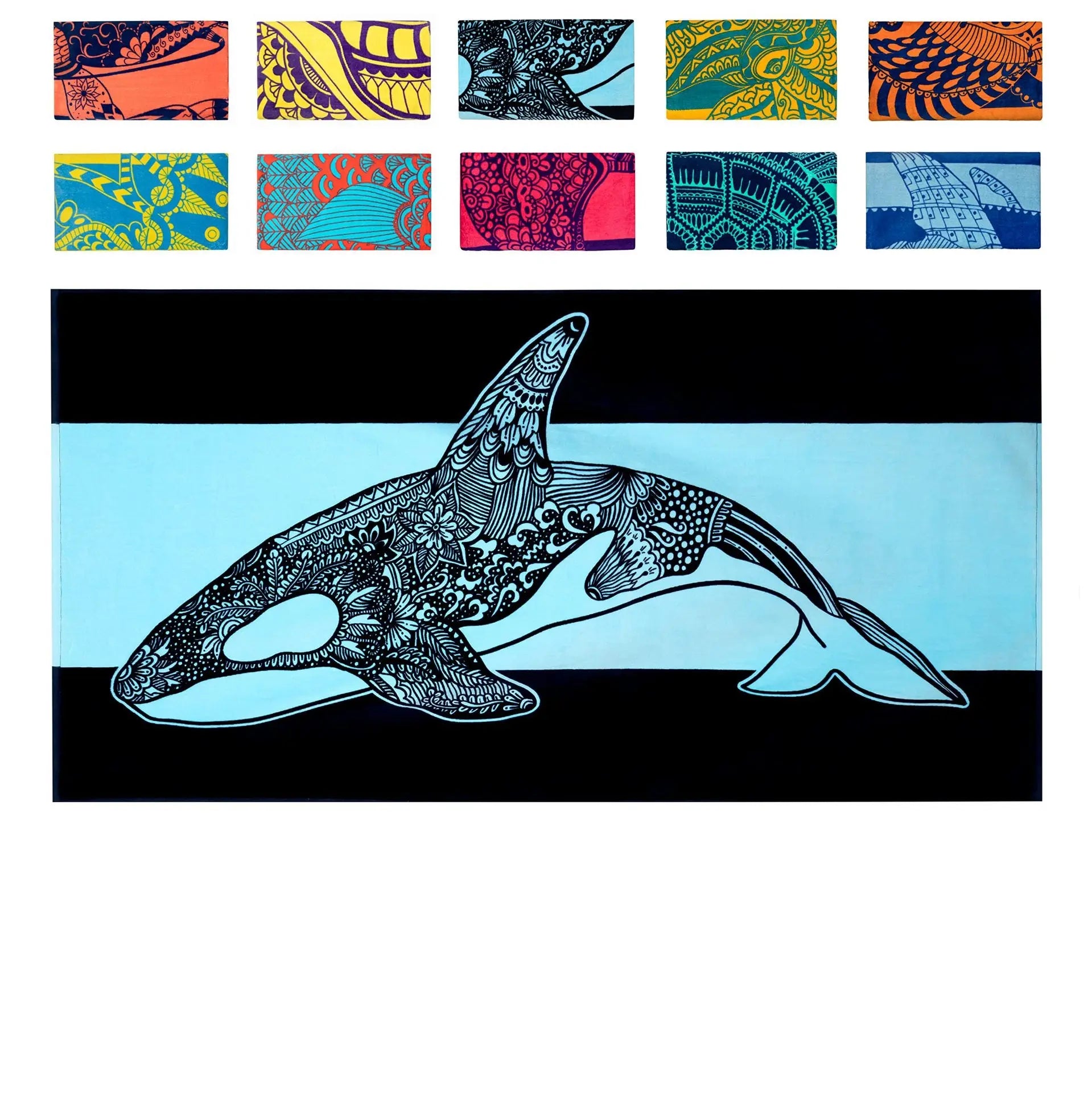 Serviette de Plage Océan Tortuga AL221012235-Microfiber 75x150CM