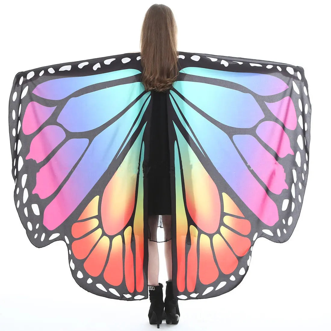 Serviette de Plage Papillon ISOLA Fluorescent color-168x135cm