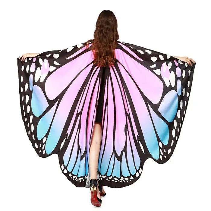 Serviette de Plage Papillon ISOLA Light purple-168x135cm