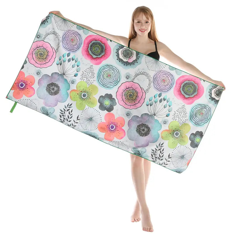 Serviette de Plage Séchage Rapide VELOXA