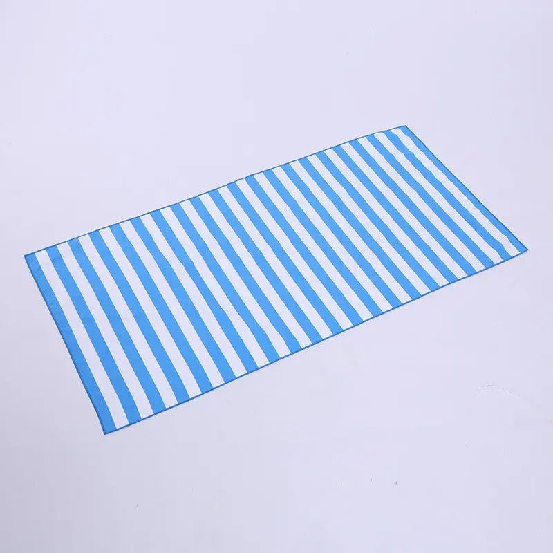 Serviette de Plage Velours FALINA Sky Blue-160x80cm