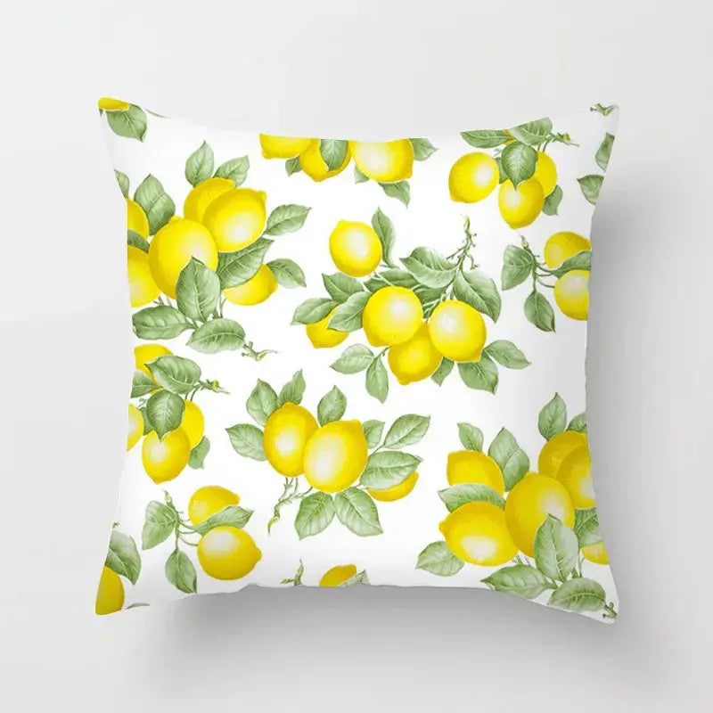 Taie D'Oreiller Imprimée Polyester LEMONA Housse de France