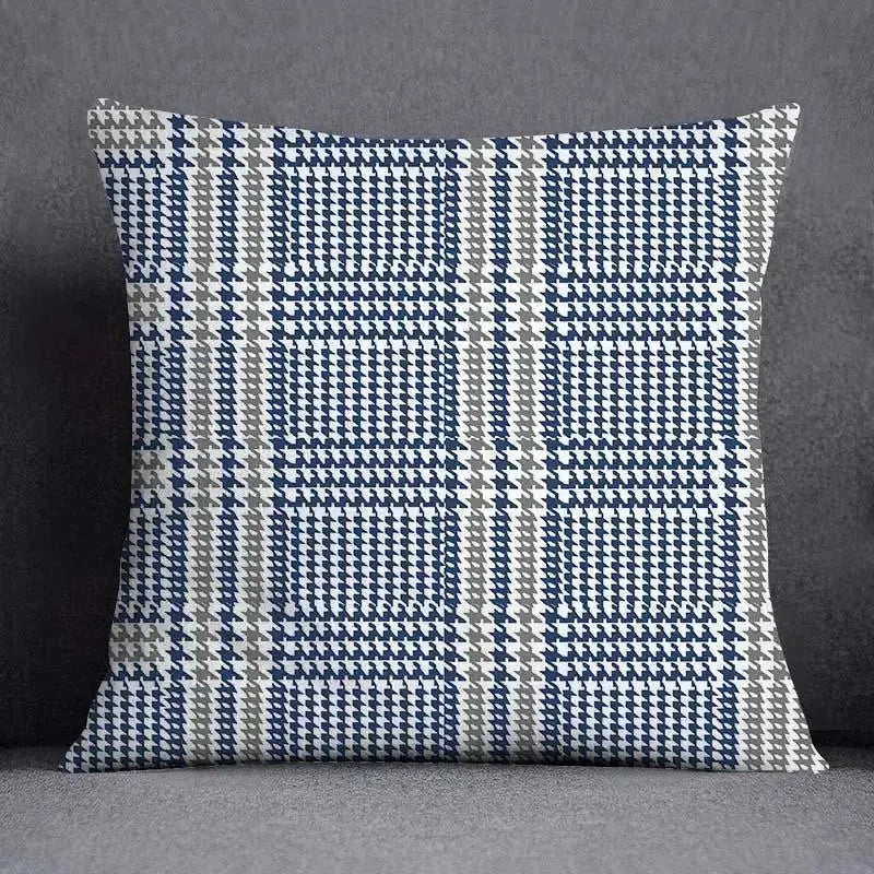 Taie d'Oreiller Géométrique Polyester BLUENO Housse de France